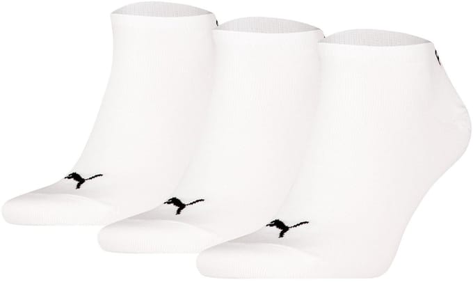 Puma - Unisex Sneakersokken - 3 Pack - Maat 43-46