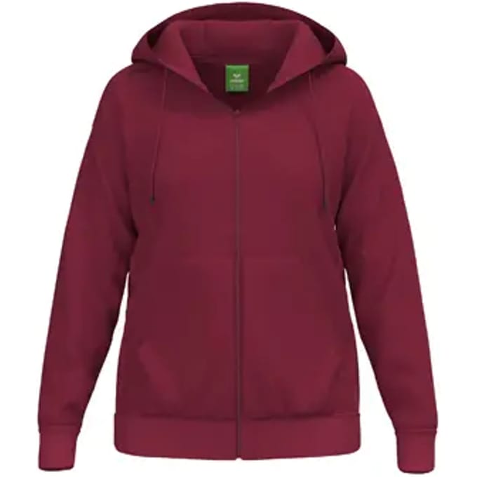 Erima Ts Sweatjack Met Capuchon Dames - New Bordeaux | Maat: 36