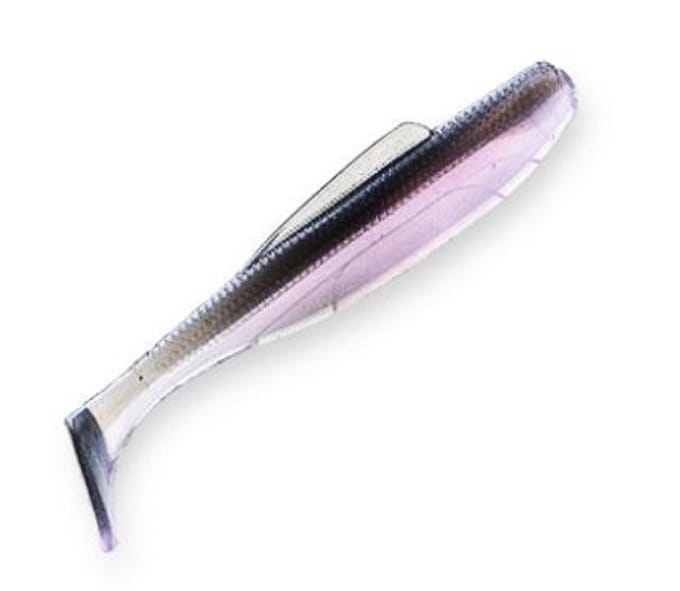 Leurre souple Zman Diezel MinnowZ 4 pouces, paquet de 5, anneau d'humeur (3885) blue