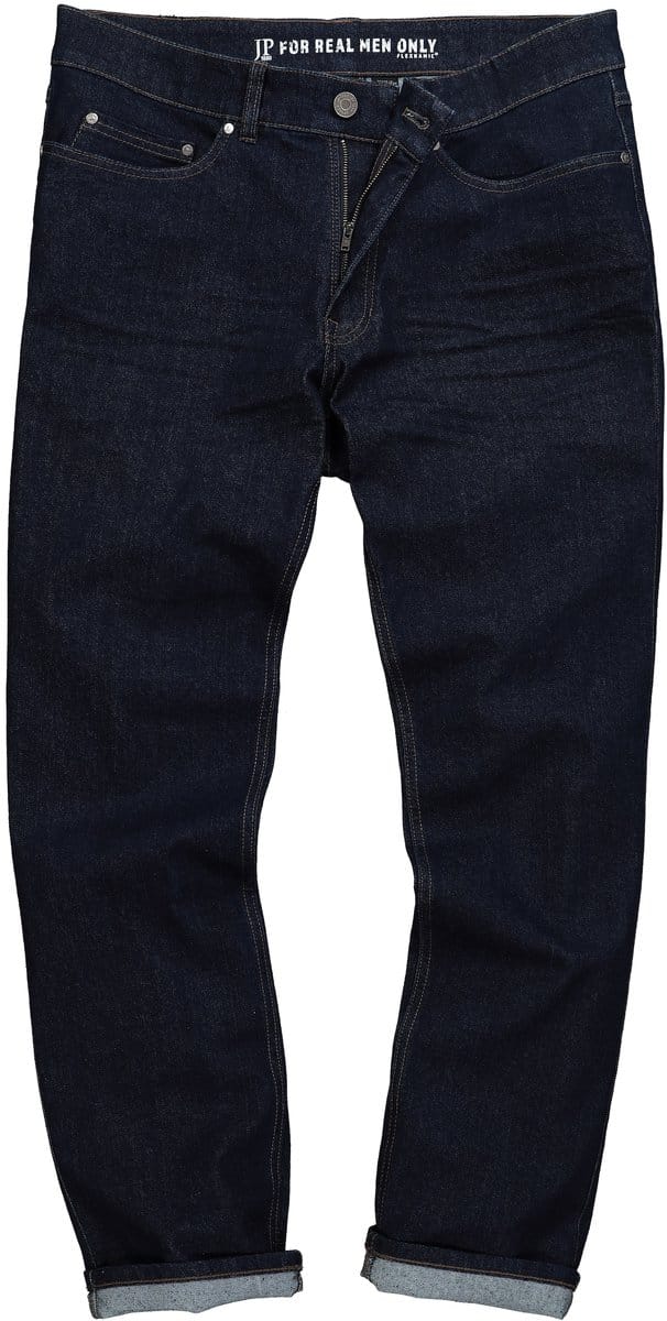JP 1880 - Heren - Jeans FLEXNAMIC® denim 5-pocket Regular-Fit - Donkerblauw denim - Maat 35