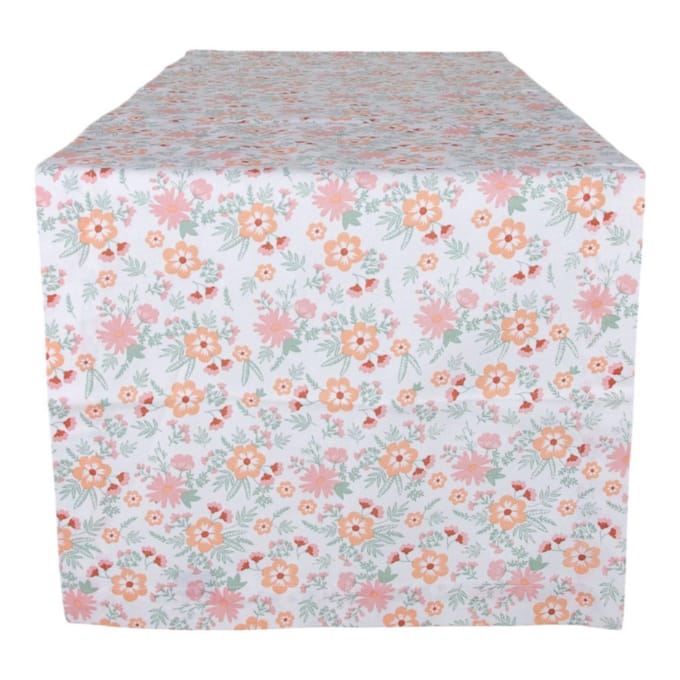 Freddie tafelloper roze 50x140 cm