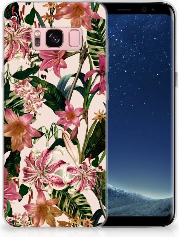Samsung Galaxy S8 TPU Case Flowers