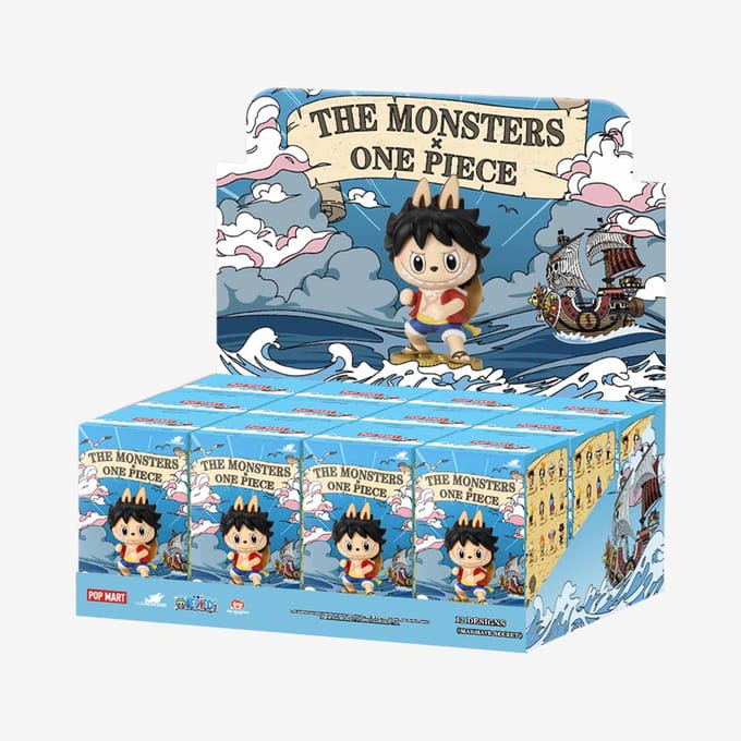Authentieke POP MART Labubu The Monsters × One Piece Series Blind Box Figuren – Officiële Verzamelobjecten