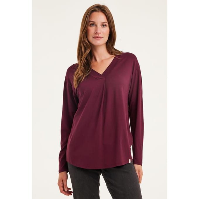 DIDI Dames Loose tee Cindy Windsor wine maat 42