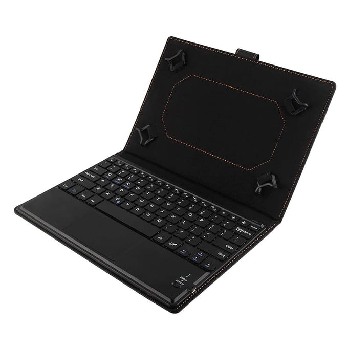 Étui de protection pour clavier de tablette TY3310, étui de protection détachable pour clavier BT3.0 avec pavé tactile pour noir