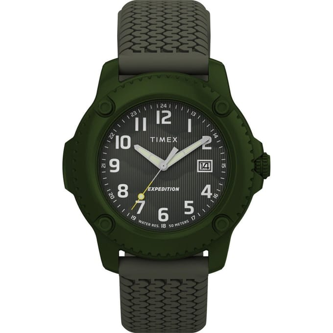 Timex Expedition North Timberline TW4B34700 Horloge - Siliconen - Groen - Ø 42 mm
