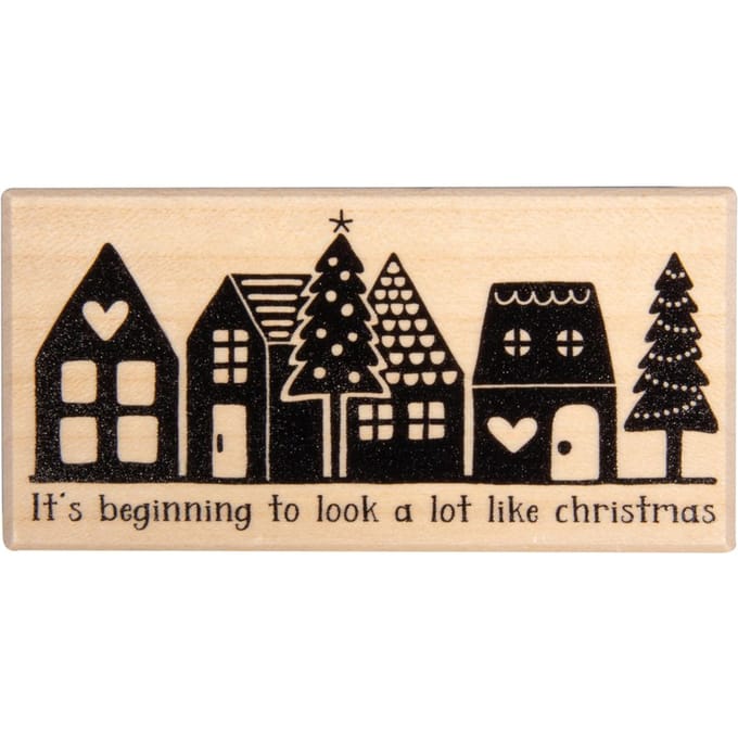 BUTTERER Stempel "Little town"