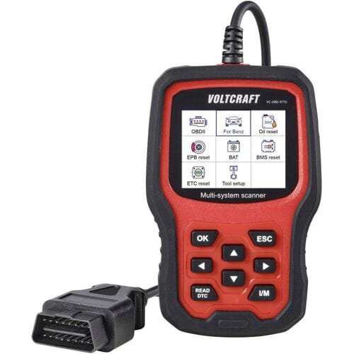VOLTCRAFT VC-OBD-9770 OBD II diagnosetool