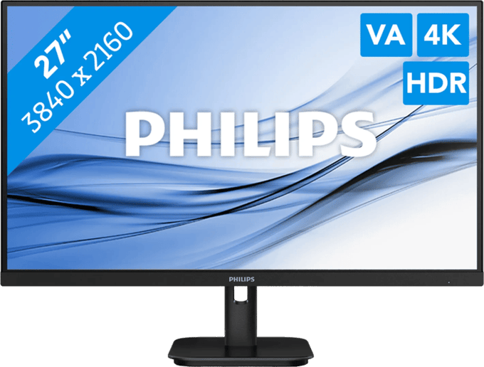 27" Philips 27E1N1800A - 1000 Series - 3840x2160 (4K) - 60Hz - IPS