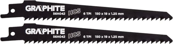 Reciprozaagbladen set - 150mm - 2 stuks