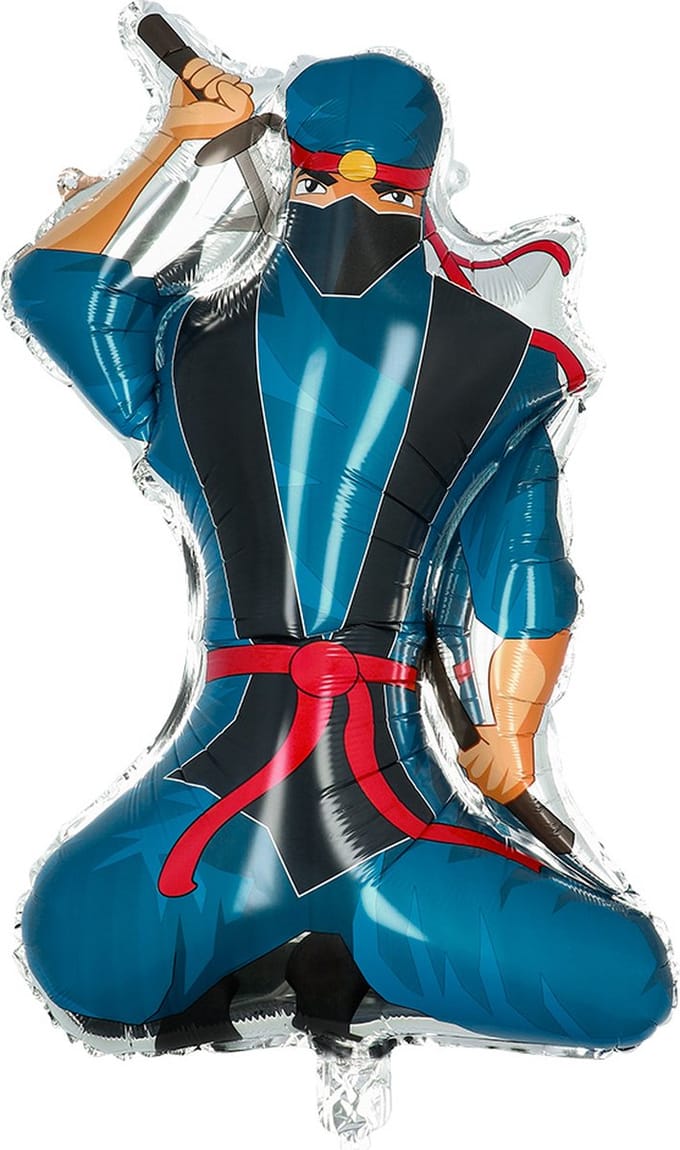 Boland - Folieballon Ninja - Multi - Overig