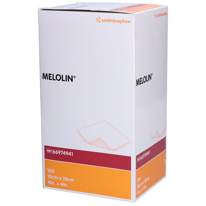 Melolin Steriel Kompres 10 x 10cm 66974941 100 Compressen