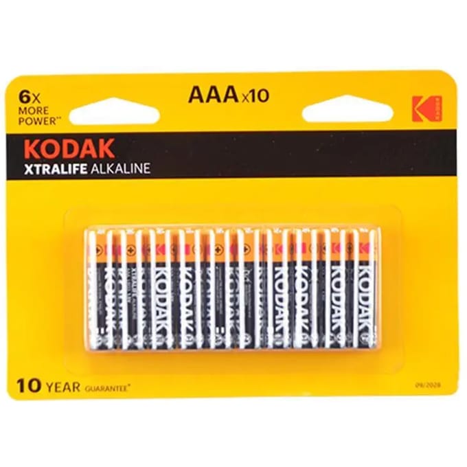 Batterijen Kodak Lr03 AAA Xtralife Alkaline (x10)