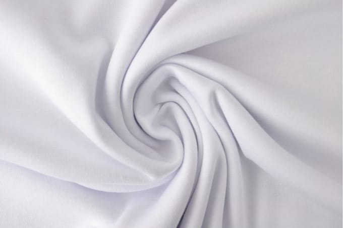 10 meter alpenfleece - Wit - 150cm breed