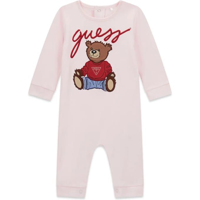 Baby romper Guess Interlock Overall