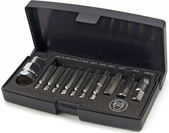 AOK 11 Delige Professionle Dolle INBUS removerset model Grabit