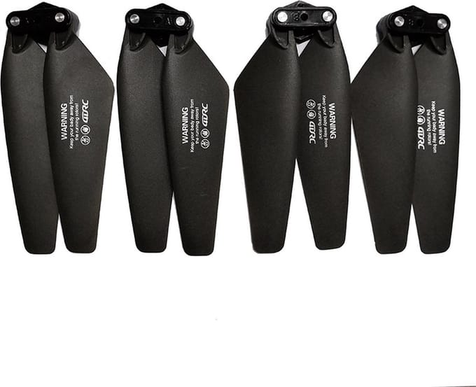 LUXWALLET Drone Propellers – Geschikt voor De LUXWALLET Skyline³ & M1 Drone – Drone Accessoires – Zwart