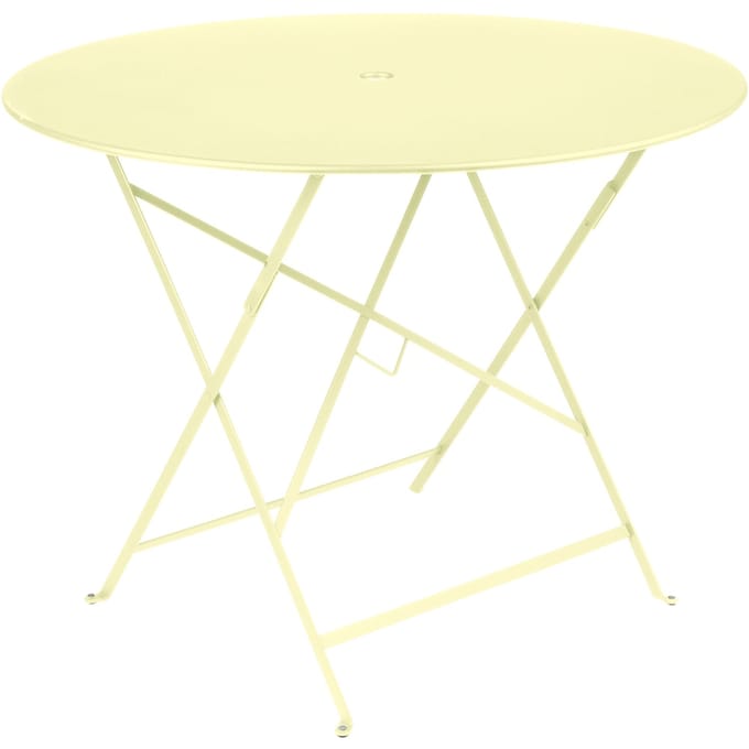 Fermob BISTRO klaptafel rond - A6 citroensorbet - Ø 96 cm