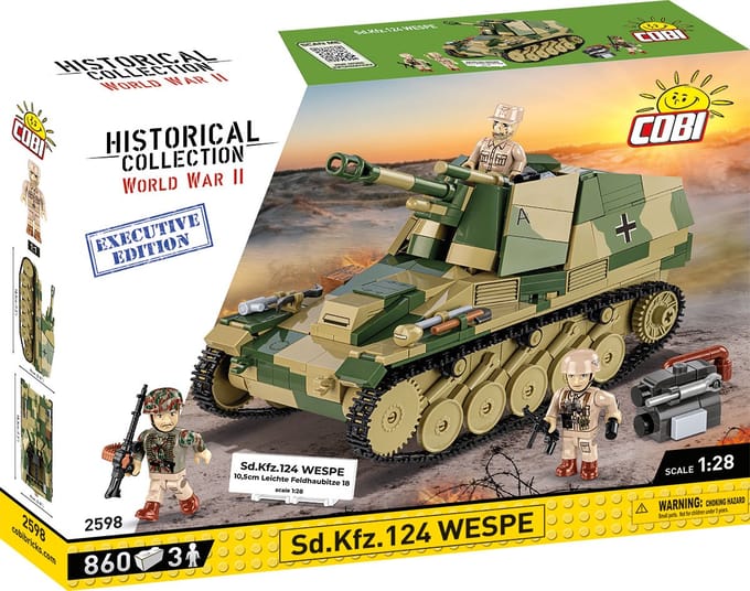COBI 2598 SD.KFZ.124 Wespe