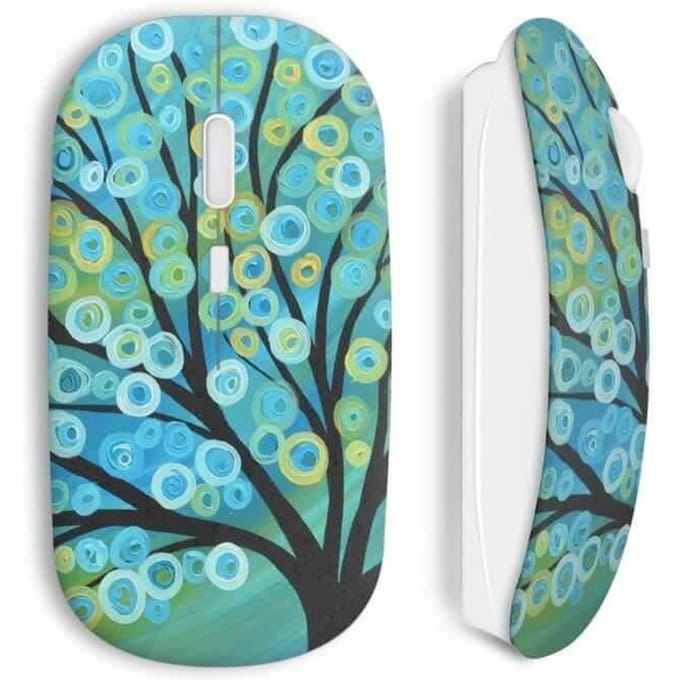Souris Sans Fil Arbre paint