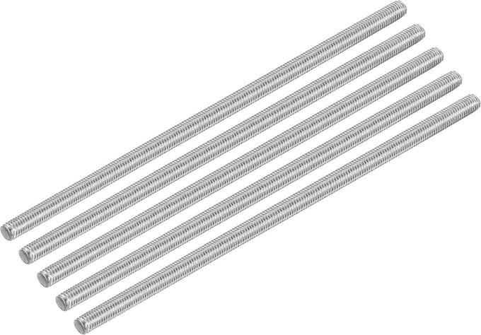 15 Stuks M5 Volledig Draadstang 140mm RVS 304 voor Bevestiging en Constructie