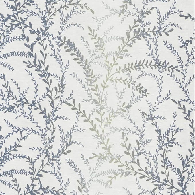 DUTCH WALLCOVERINGS Behang twijg wit en grijs 02502-90