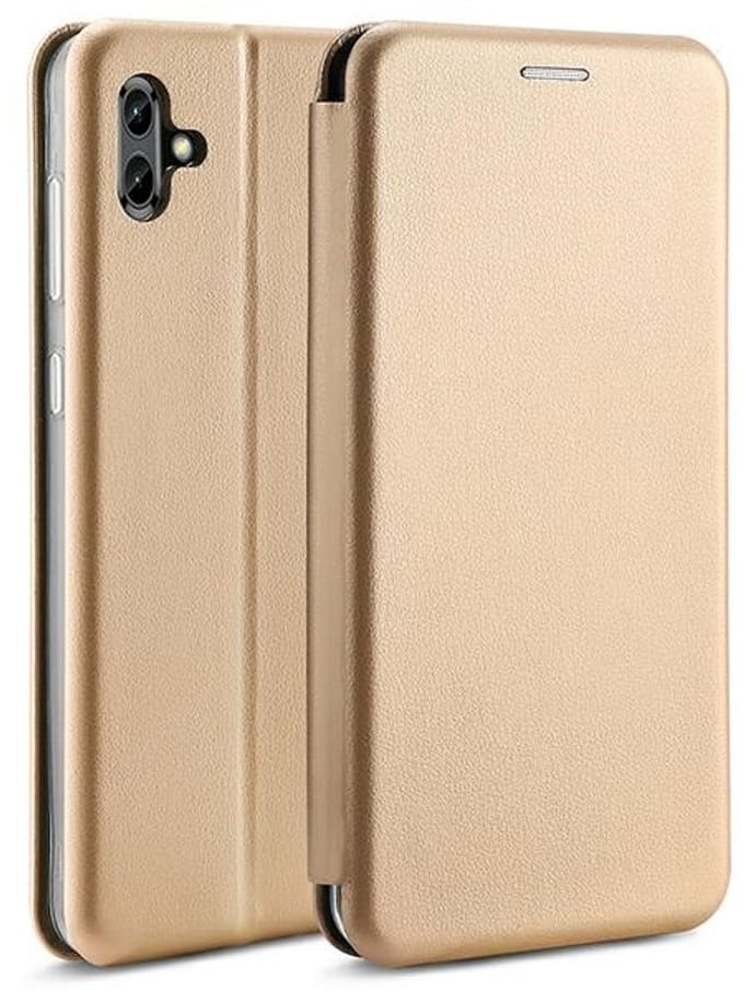 Beline Book Magnetische Etui - Samsung A04 - Goud - Magnetisch - Kaartkjes