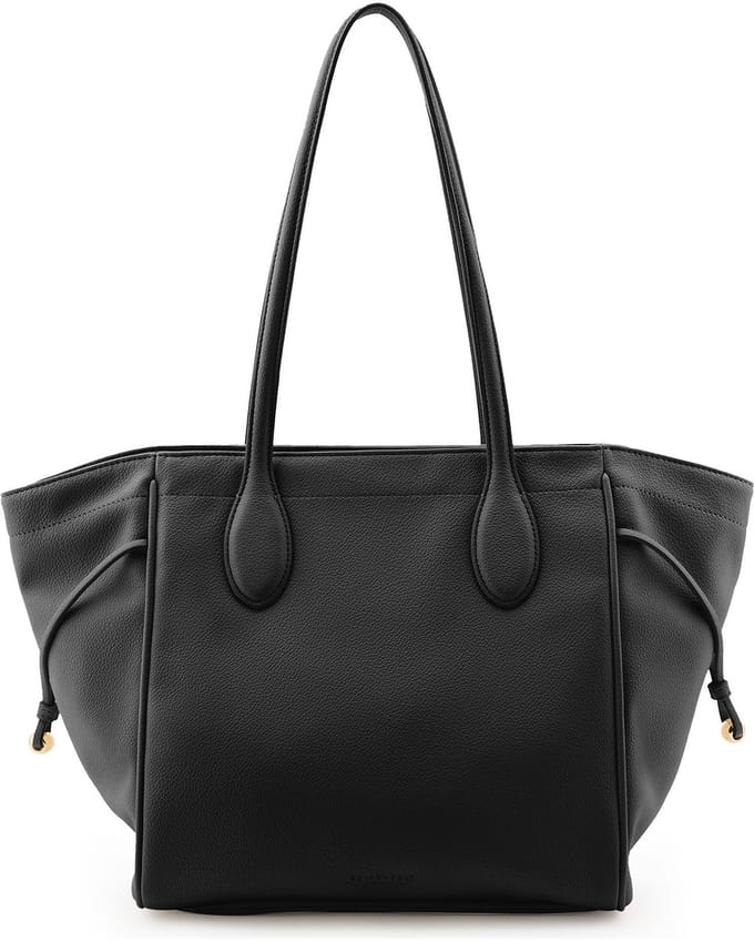 SEIDENFELT MANUFAKTUR shopper Meloy Shopper Black zwart