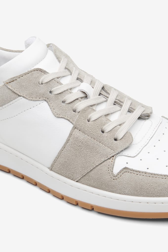 No Label Chicago Leather-suede Beige Taglia: 40 | Sneakers Outlet | Uomo | Marrone