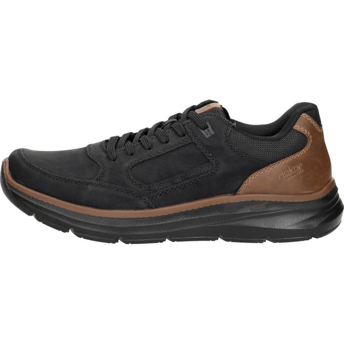 Rieker Heren B1801-00 Veterschoenen Zwart