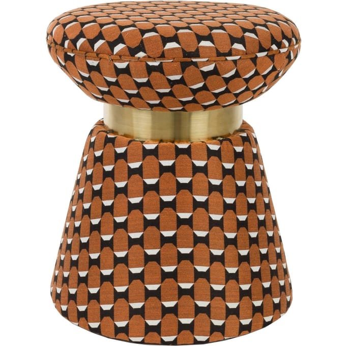 Housecraft Living Pin Poef/ Kruk - Bruin