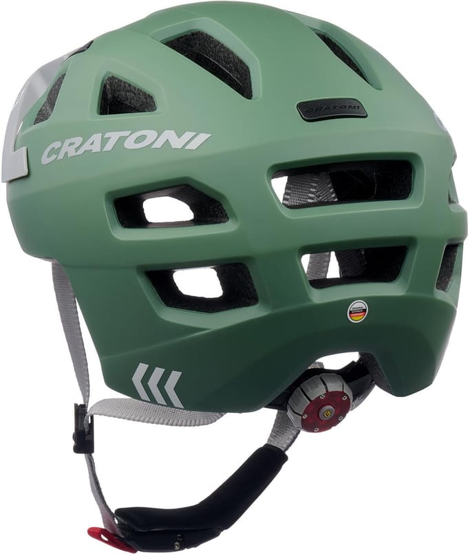 Cratoni Maxster Pro, fietshelm, mat groen