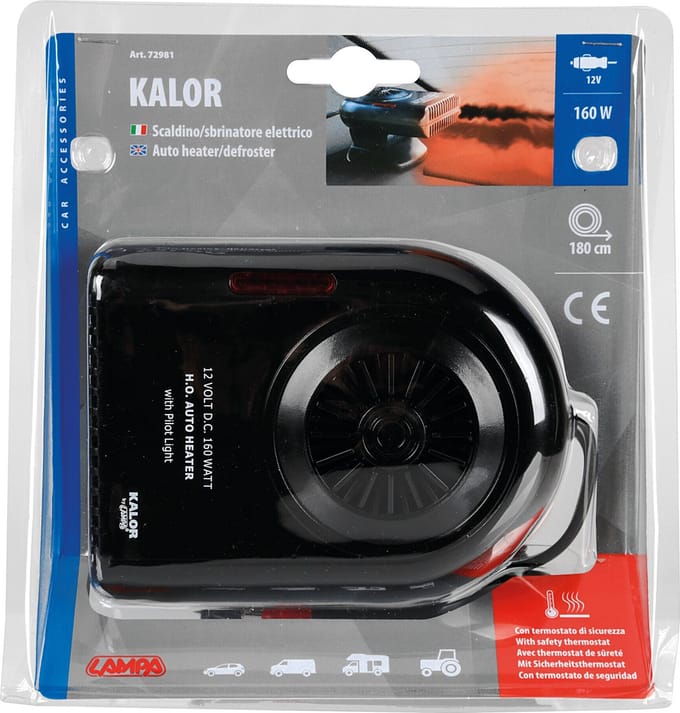 Verwarming/ Ontdooier 12 Volt