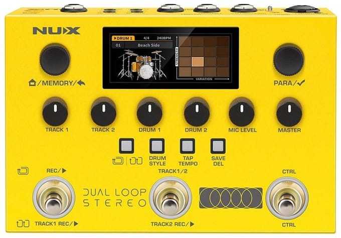 NUX NML-3DLS Dual Loop Stereo Loop Pedaal