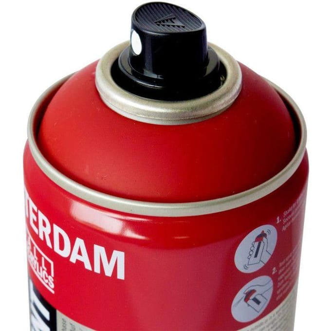 Spuitbusverf - Spraypaint - #315 - Pyrrolerood - Amsterdam - 400ml