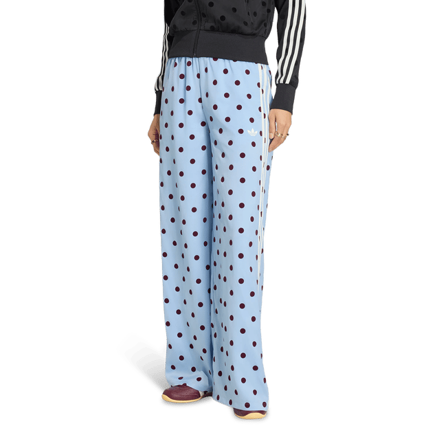 Adidas Firebird Broeken Dames - Blauw - Maat S (34-36) - Poly Tricot