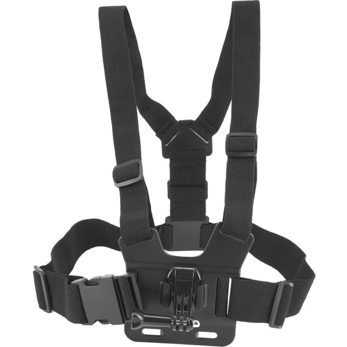 Harnais de poitrine élastique réglable pour accessoires de caméra d'action OSMO gray