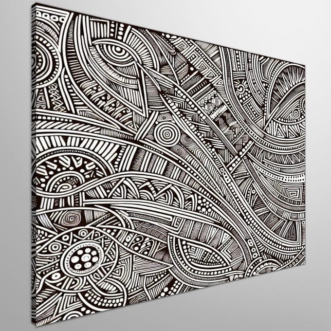 Kunstprint | Wanddecoratie | Canvas | 100 × 100 cm