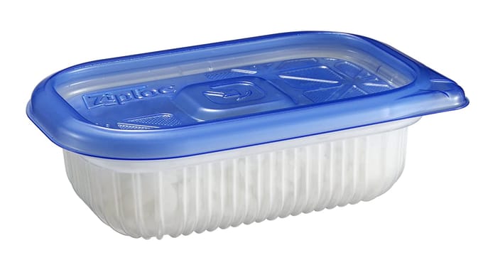 Ziploc Rijstcontainer Set van 12 Magnetronbestendig Bodem met Reliëf Herbruikbare Voedselbewaarboxen Asahi Kasei Japan Keuken gray
