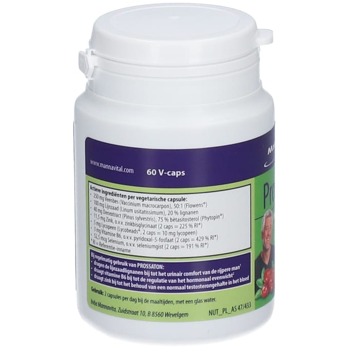 Mannavital Prossaton Urinair Comfort Man 60 Capsules