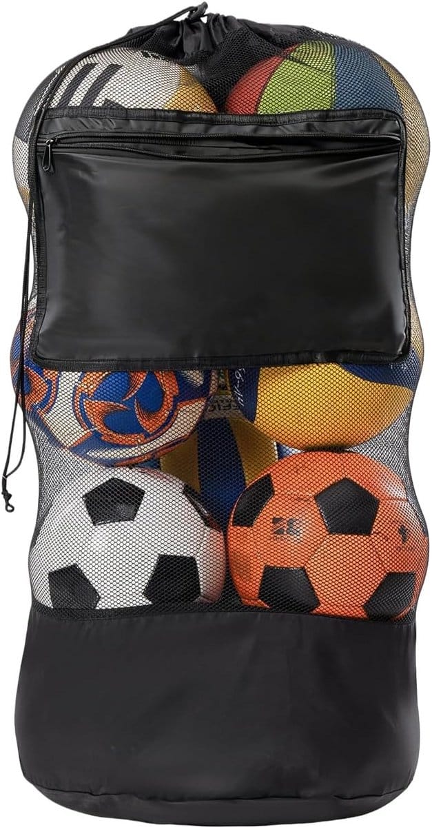 Voetbalnet Tas Grote Capaciteit voor Ballen en Sportmateriaal