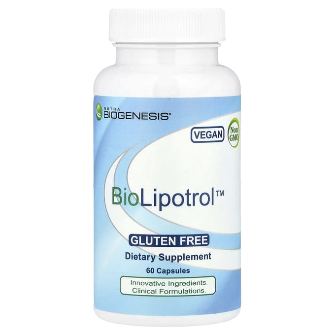 Nutra BioGenesis, BioLipotrol, 60 Plantaardige Capsules