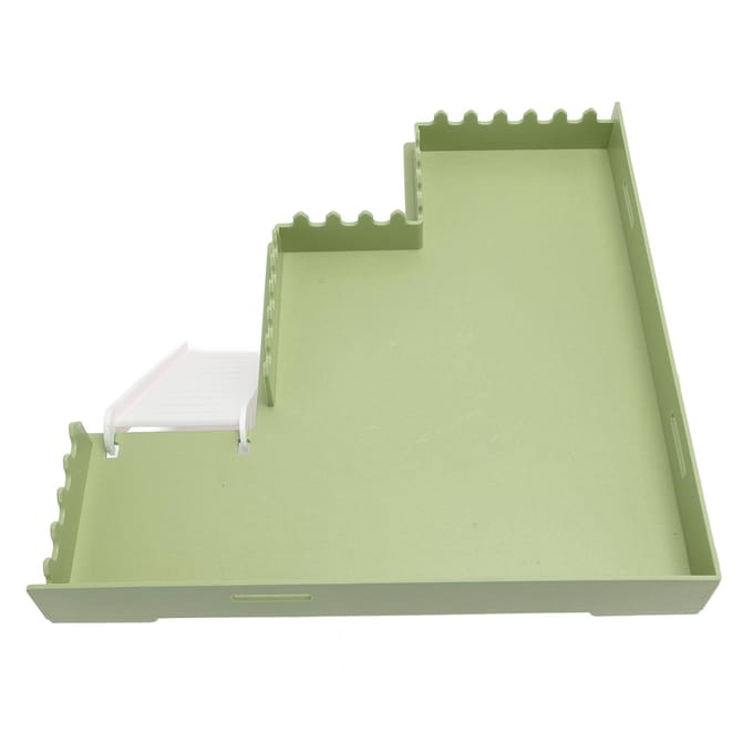 Hamster Platform Ladder Set Multifunctioneel Grote Ruimte Plezier Interactief Hamster Standaard Platform Speelgoed beige