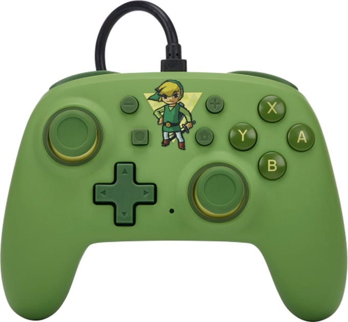 PowerA Nano bedrade controller voor Nintendo Switch - Toon Link - Wired Controller - Nintendo Switch