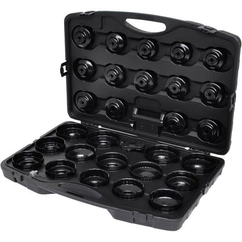 KS TOOLS 3/8" oliefiltersleutelset 30-delig - 150.9350