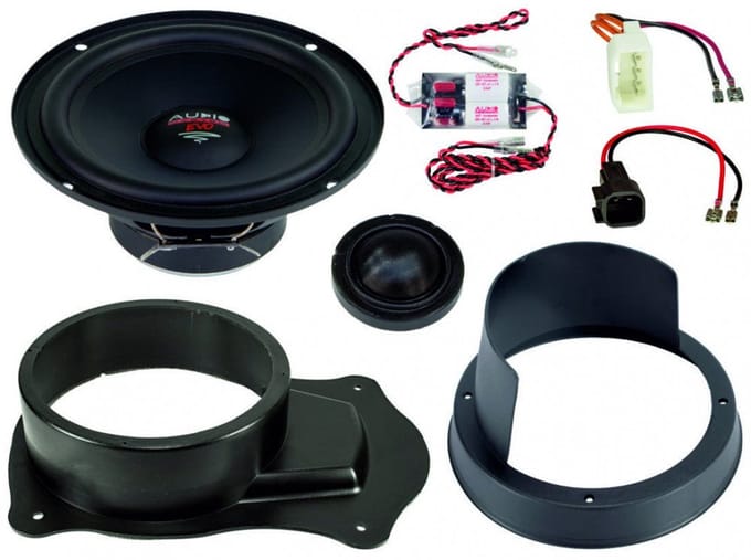 XFIT Ford Transit Custom 165mm 2-Weg Composet – Pasklare Speaker Upgrade Plug en Play Transit Custom 2012-2024 XFIT Serie