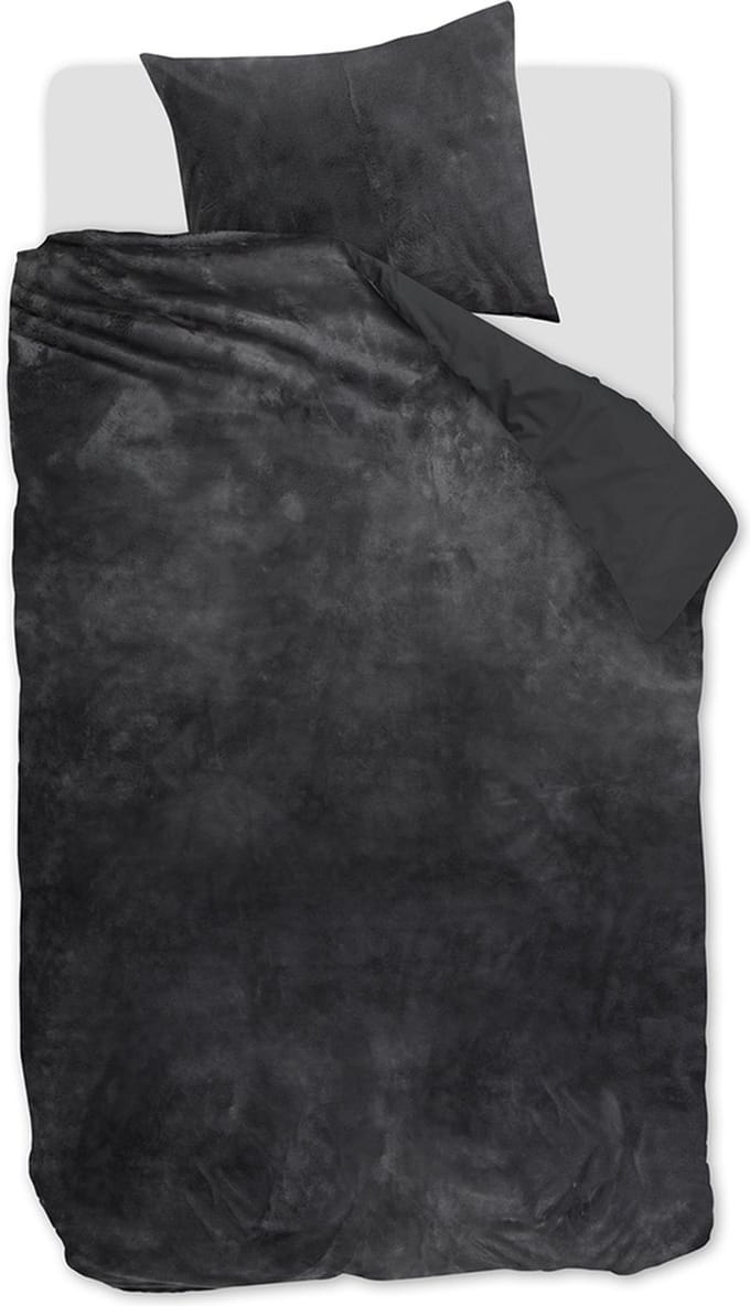 Riviera Maison Tendre dekbedovertrek - Eenpersoons - 140x200/220 - Grijs