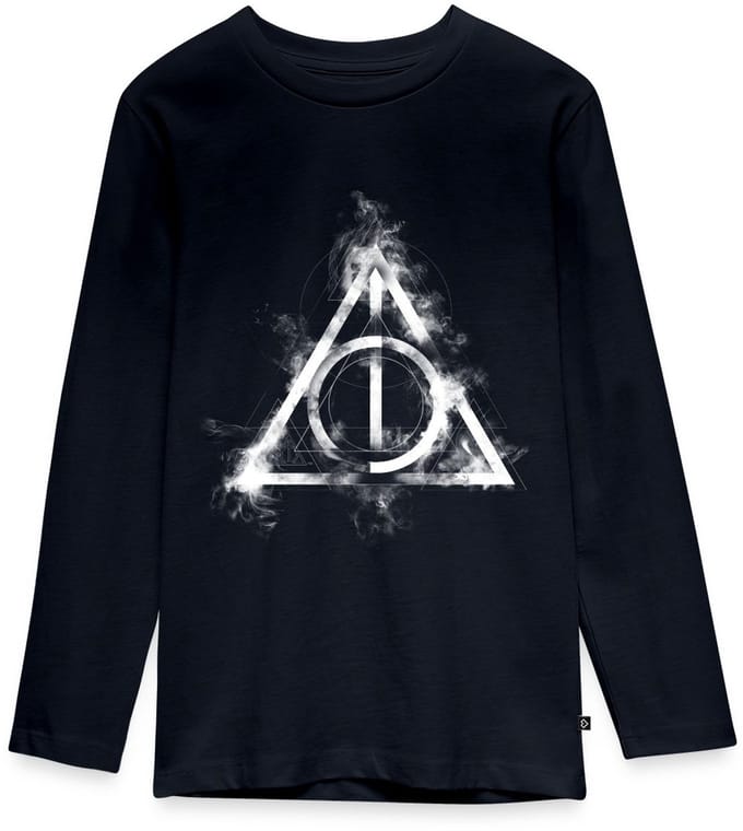 Harry Potter Relieken Van De Dood Premium T-Shirt Tiener Lang