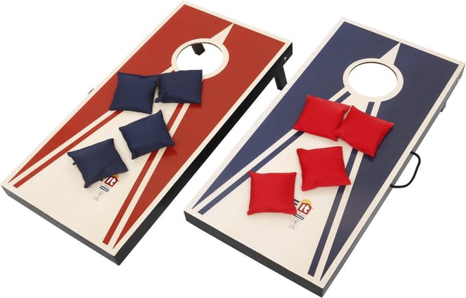 HOME It® Cornhole Beanbag Spel - Compact en Draagbaar voor Buitenplezier