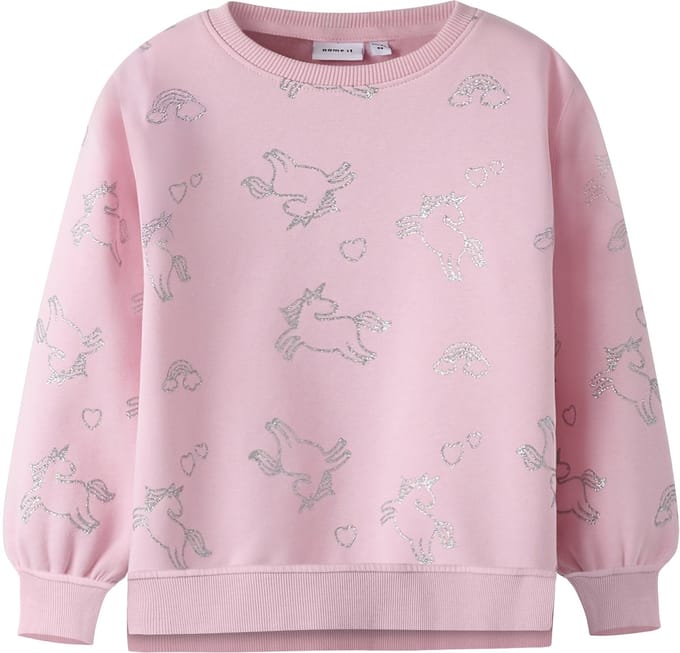 NAME IT - NMFBIRKY LS NREG SWE BRU - Meisjes - Sweaters